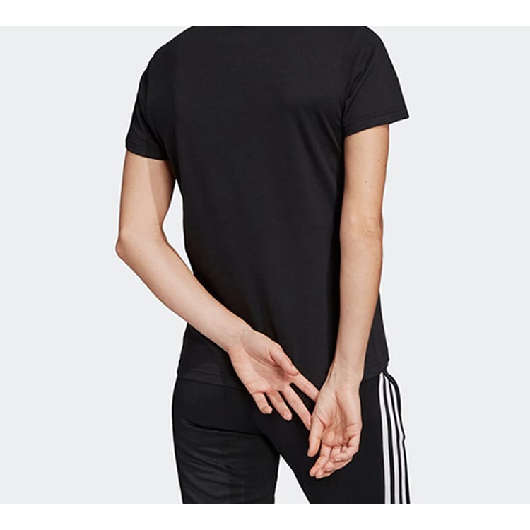 Adidas Set in Sleeve T Shirt Women's Black FJ5010