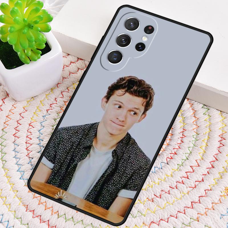 movie star Tom Holland Silicone Phone Case For Samsung Galaxy note 10 pro S26 S25 S24 S23 S22 S21 Plus S25Ultra Capa Cover