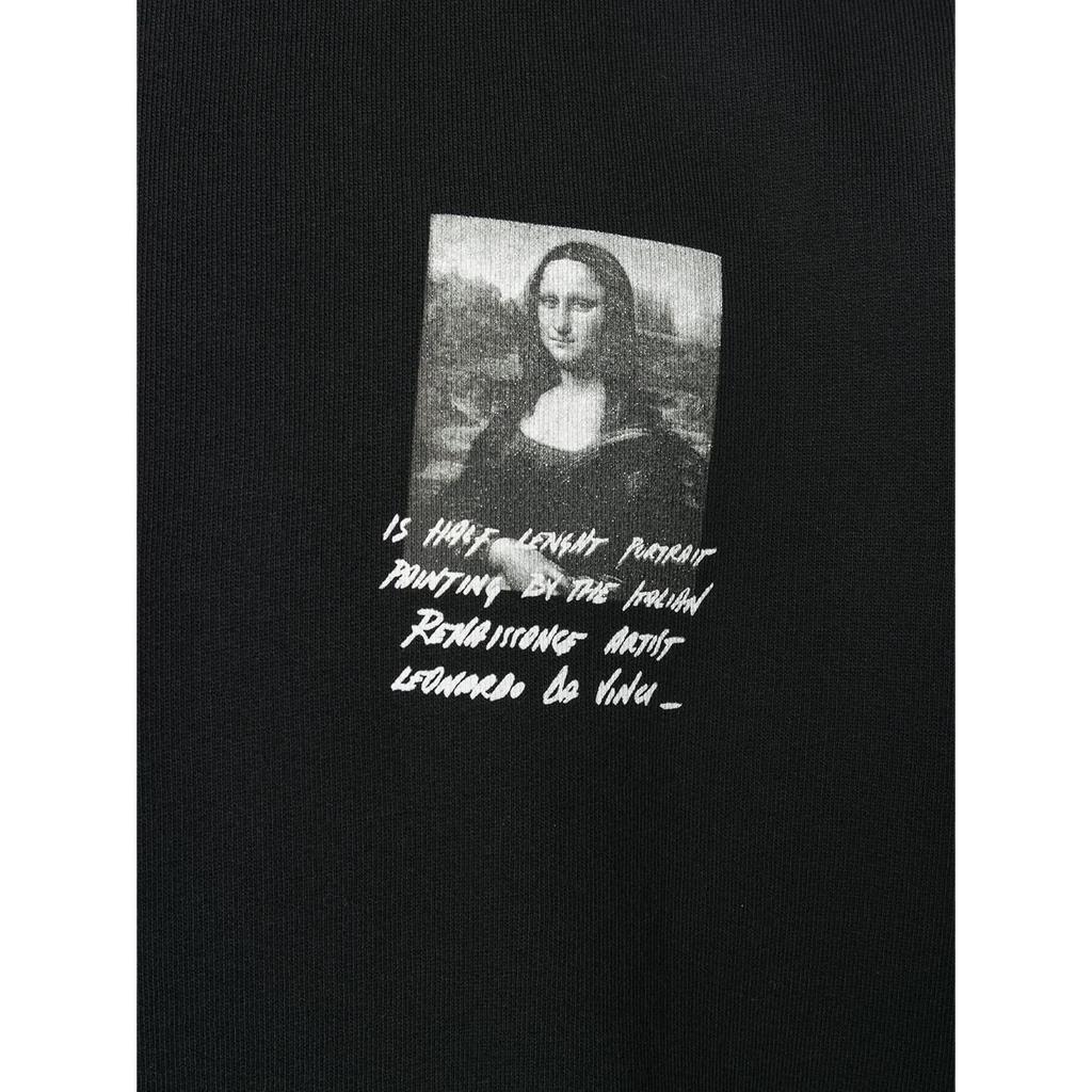 OFF WHITE Monalisa Graphic Print Sweatshirt OMBA035S190030051020
