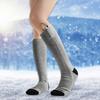 Heated Sock for Men & Women, Rechargeable Battery Thermal Sock in Cold Weather Washable Winter Warm Sock for Skiing