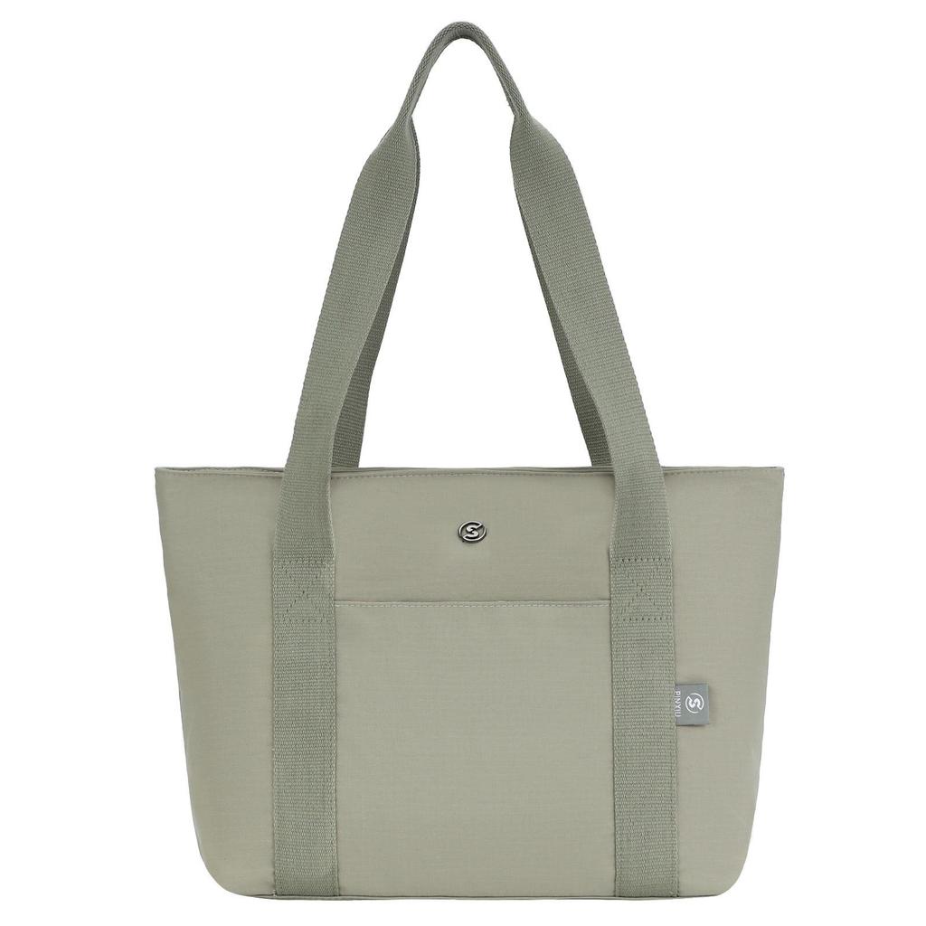 Morandi Series Versatile Shoulder Tote: Classic, Portable Crossbody Bag for Students & Women, Fits Luggage Handle