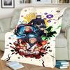 Jujutsu Kaisen Warm Flannel Blanket Print Comfortable for Bedrooms, Picnics, Sofas, Beds, Chairs, Travel-kwq142