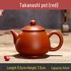 Handmade Zhu Ni Ore Teapot with Ball Hole Ceramic Filter - Small Gongfu Tea Set