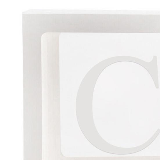 Balloon Box Exquisite Party Decor Baby Shower Supplies A-Z Letter Cardboard Cube Clear Box for Propose Marriage