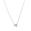 Sterling Sølv S925 Luksuriøst Sløyfe Halskjede - Minimalistisk Kragebenskjede Choker