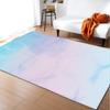 Ethnic Style Carpet Feather Style Bedroom Floor Mat