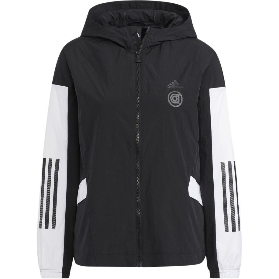 (WMNS) adidas UST Woven Jacket Asia Sizing  Black White  Women s HM5276 S