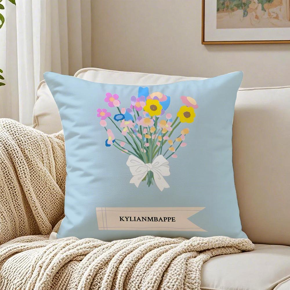

athlete dynamic KM KKylian MMMbappe Cushion Cover Pillowcase Antidustmite living Room Sofa Decor Cushion Room 30X30cm