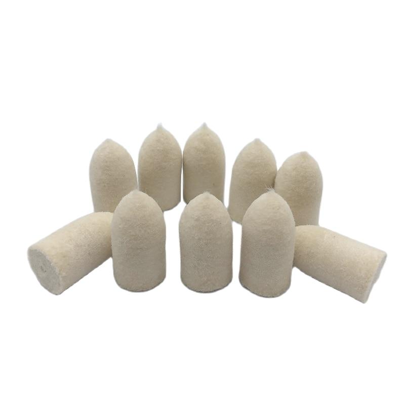 Dental Lab Laboratory Unmounted Felt Wheel Cylinder Cones Bob Point Polishing Wool Buffing Rotary Tools Dentistry Odontologia