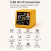 Weather Stations Digital Clock WiFi Desk Clock with Outdoor Temperature Humidity for Home/Office Wireless Clock Gift