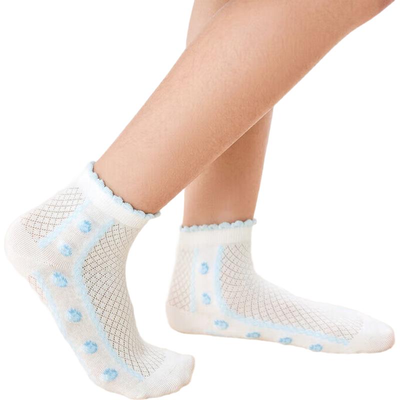 Balabala Girls  Summer Jacquard Mesh Socks (4-Pack) 140