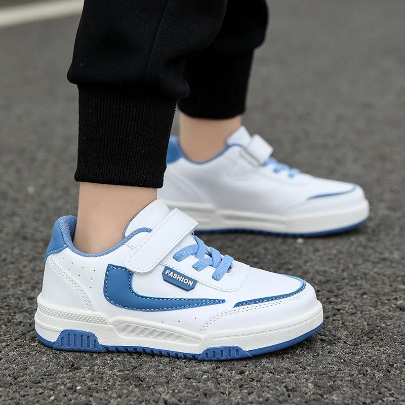 Spring and Summer Running Sneakers for Kids Non-slip Shoes for Boys Leather Kids Tennis Hugh Fashion Mesh Kids Shoes Sneakers