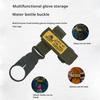 Outdoor Multi-function Glove Storage Buckle Water Bottle Holder Portable Adjustable Camping Hiking Backpack Rope Hanging