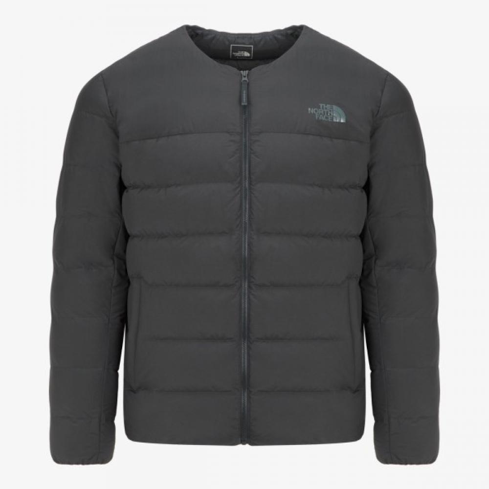 

North Face Men S Poplar Lightweight Down Padded Jacket Nj1dr00b B dark gray/95(M)