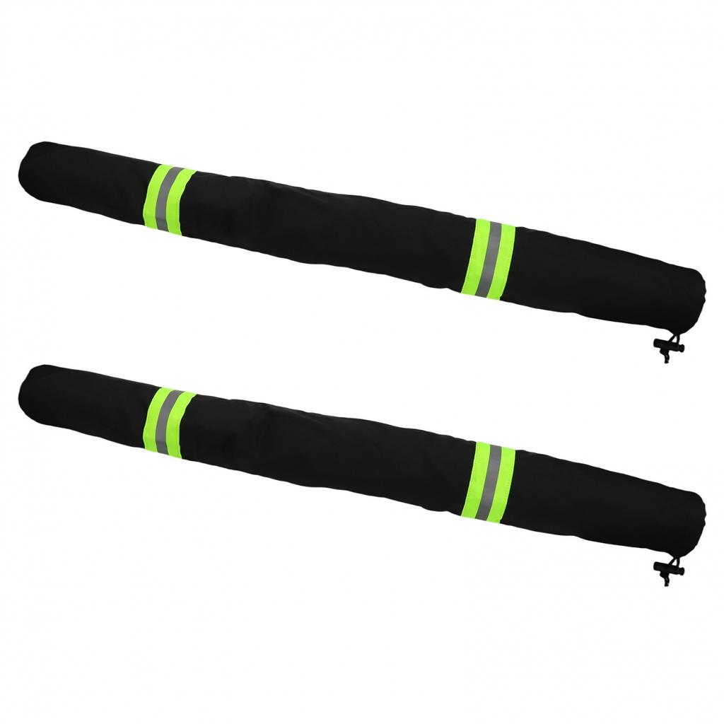 Oversized Safety Reflective Boat Trailer Guiding Poles Cover Set of Two