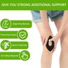 20Pcs Precut Kinesiology Knee Tape Knee Pain Relief Support Elastic Athletic Kinetic Knee Strip Waterproof Breathable Knee Stability Knee Patch
