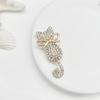 Korean-inspired Rhinestone Kitten Brooch: Cute, Fashionable Cardigan Pin & Suit Accessory for Men and Women