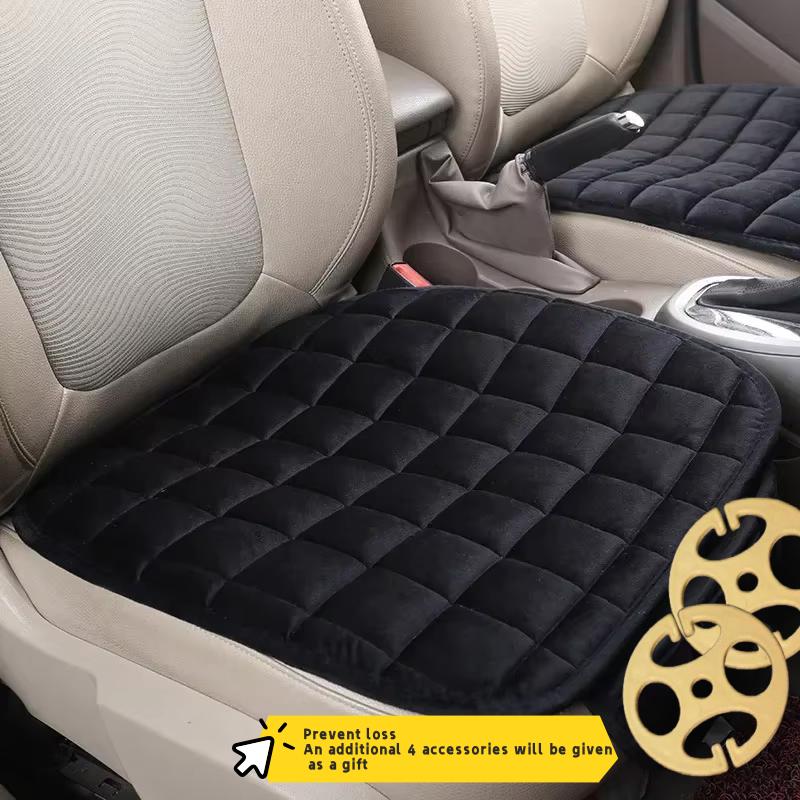 Car Cushion with Comfort Seat Cushion Driver Foam & Non-Slip Rubber Vehicles Office Chair Home Car Pad Seat Cover Accessories