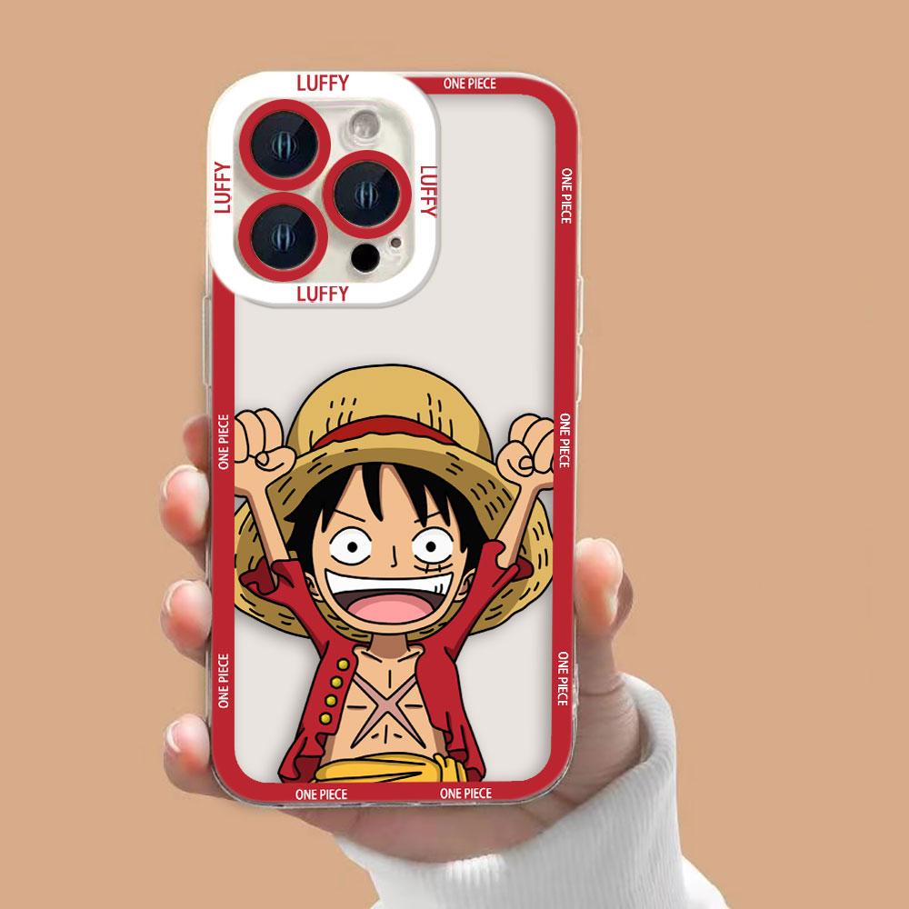 One P-Piece Luffys Zoros Clear Phone Case For Samsung A73 A72 A71 A57 A56 A55 A54 A53 A52 A51 A36 A35 A33 A32 A26 A23 A22 Case