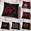 Heavy Metal Band S-Slayer Cushion Cover Premium Comfort Reversible Pillow Cove -Two In One Design for Any Room & Car Interior