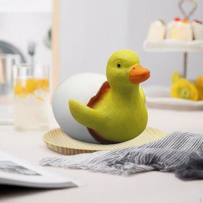 Entenküken Figur Miniatur Harzhandwerk Geschenk Einzigartige Handgefertigte Ente Enten Statue für Schreibtisch