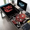 Ghost Warrior Mouse Pad Anime XXL Gaming Accessories Office Gamer Keyboard Desk Mat Non-Slip Laptop Large Mask Mouse Pads