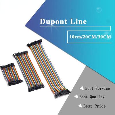 Dupont Line 10cm/20CM/30CM Male To Male+Female To Male + Female To Female Jumper Wire Dupont Cable for Arduino DIY KIT