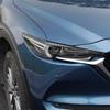 For Mazda Cx-5 Cx5 CX-8 CX8 2017-  Carbon Fiber Car Headlight Eyebrow Cover Trim Head Lamp Eyelid Exterior Accessories