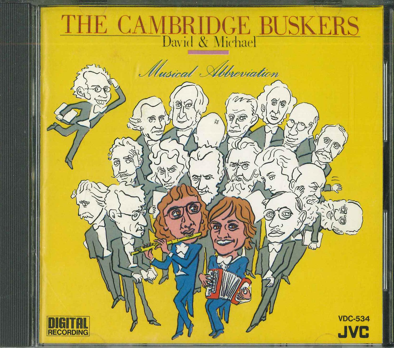 CD CAMBRIDGE BUSKERS Музыкальная энциклопедия VDC534 VICTOR Япония ОбиКлассика Б/у