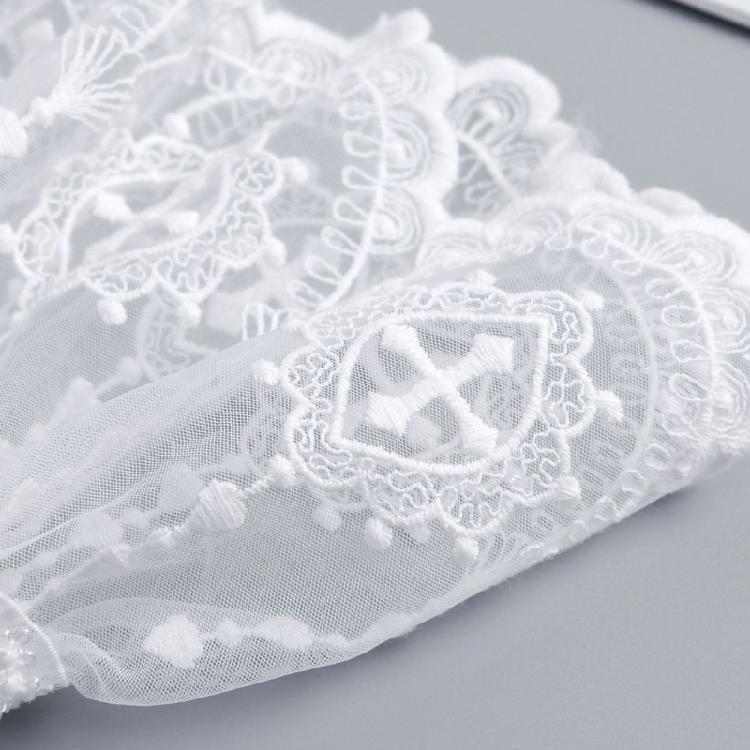 Victorian Arm Sleeves With Lace Flower Trim Decorative Wrist Cuffs Faux Sleeves For Women Girl Casual and Everyday Wear