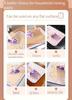 Foldable High-Temperature Resistant Ironing Mat - Waterproof, Heat-Insulated, Portable for Travel & Home Use,Easy Storage Design