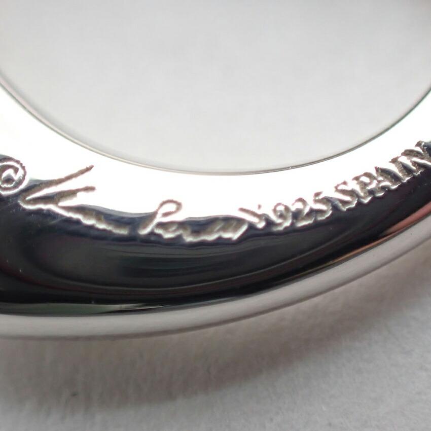 [Used] TIFFANY 925 Open Heart Pendant/Necklace/j14-10