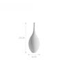 Minimalist Handmade Art Zen Vase Ceramic Decoration Living Room Model Home Decoration Black and White Art Vase Hand Drawing