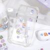 2Sheets/Set Embossed Stickers Cute Animals Bear Cat Puppy Chick Rabbit DIY Decorative Sticker Crystal Jelly Patch Decoration ZYF