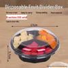 Homeglen Disposable Divided Fruit & Salad Container