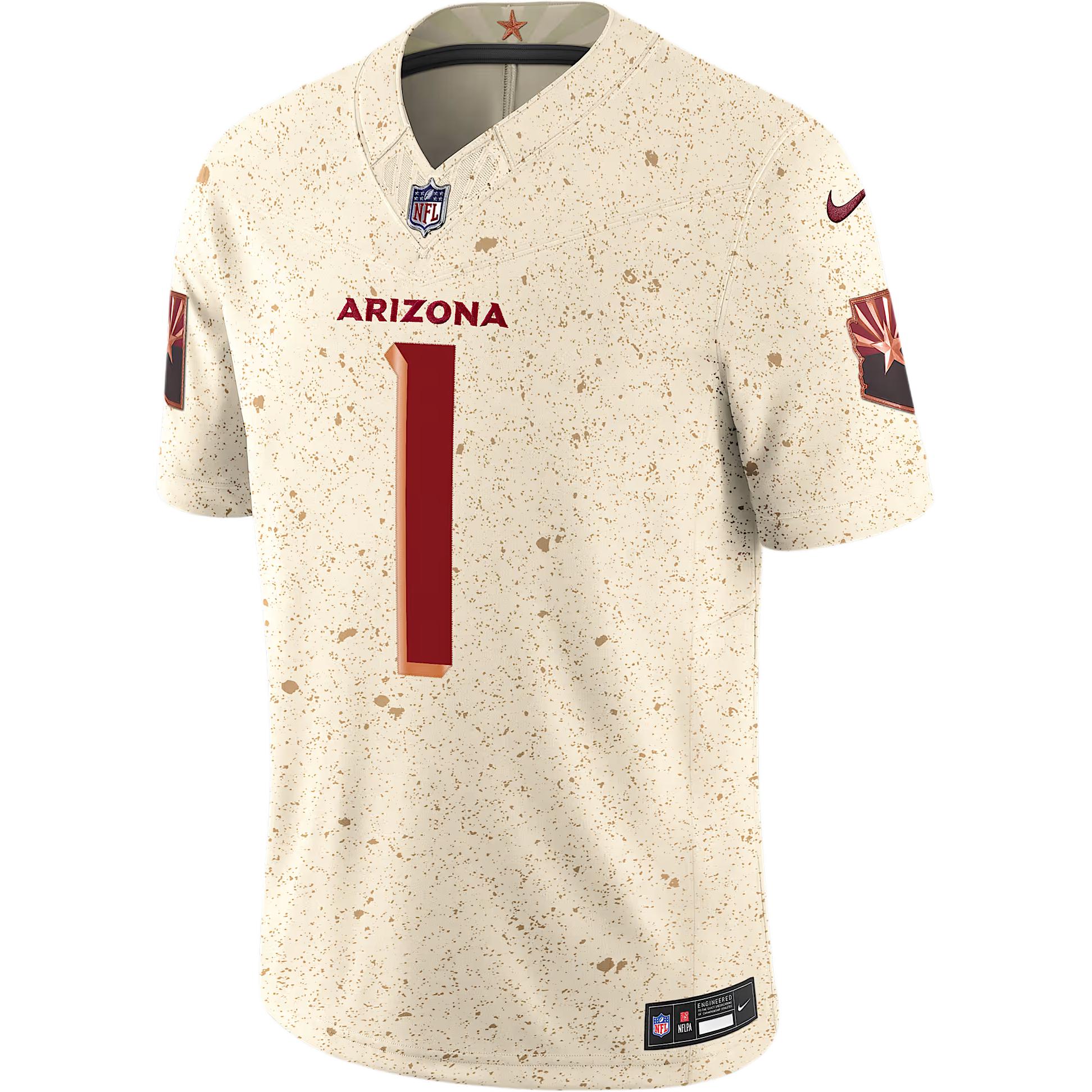 Мужская футболка Nike Dri-FIT NFL Limited Kyler Murray Arizona Cardinals Коллекция Rivalries 31NM0G619CF-WZ4 L