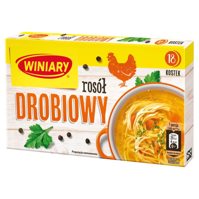 Winiary Chicken Broth 180 G (18 Pieces)