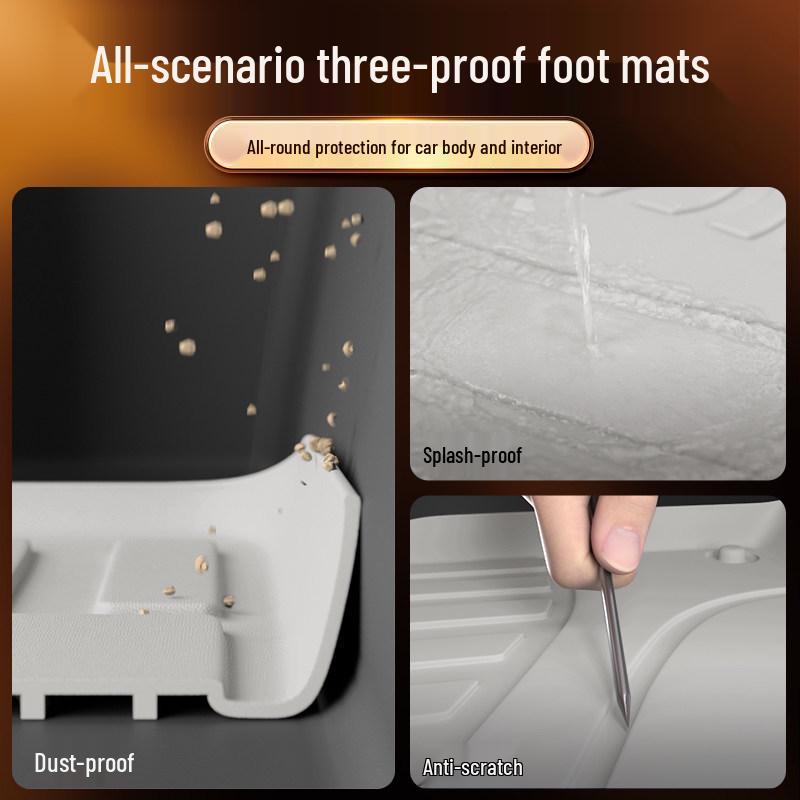 Lynk & Co 08 EMP Trunk Mat TPE26: Car Interior Decorative Foot Mat