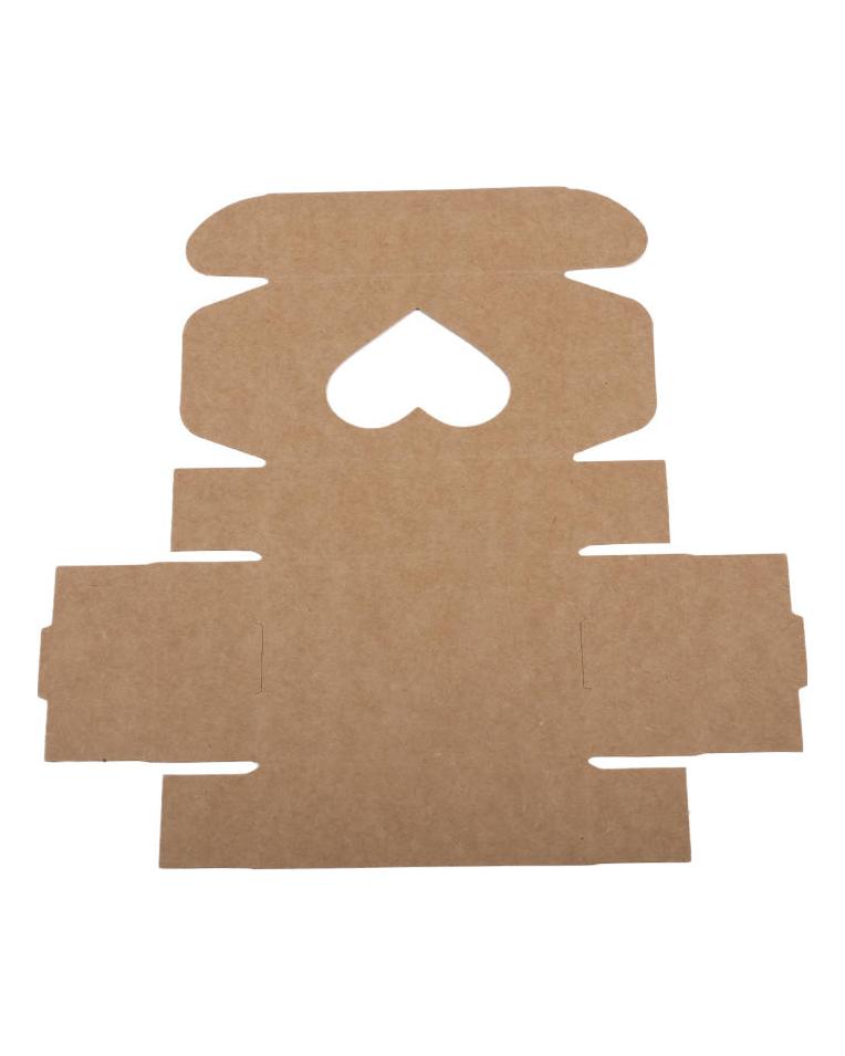 25KS Kraft papírová krabička s průhledným okénkem Domácí krabičky Dárky Balení Krabičky na sušenky Balení Krabička bonboniéra Dárek k narozeninám