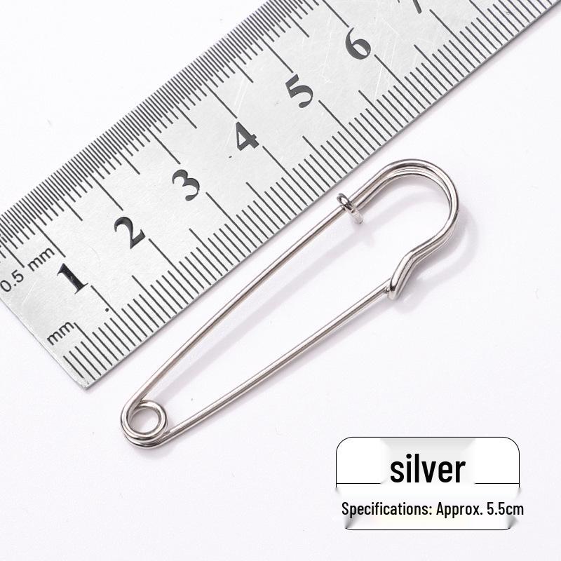 Große Sicherheitsnadel Schal Pullover Schnalle Brosche - Handgemachtes DIY Schmuckzubehör