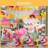Delightful Donuts Theme Party Supplies For Kids Birthday With Plates Cups And Decor