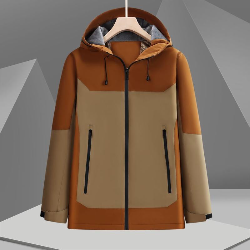 9588 Three-in-One Windbreaker: Unisex, Fashionable, Versatile, Thickened for Mountaineering.