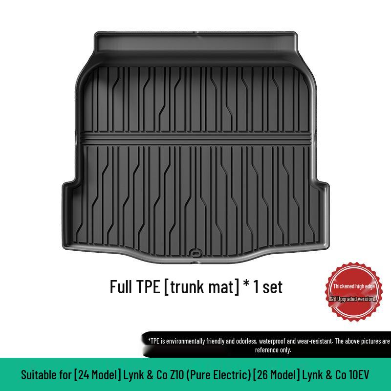Custom TPE Floor & Trunk Mats, Stain-Resistant, Fits 25 Lynk & Co 10 Models, EM-P.