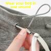 Bendable Spring Drawstring Threader Clip Pants Hoodies Elastic Band Lace Cord Flexible Drawstring Thread DIY Sewing Accessories