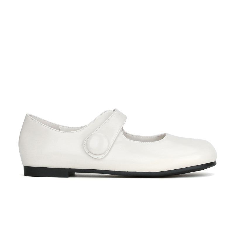 

Doll big head shoes buckle belt leather Mary Jane shallow mouth single shoes women s flats 34