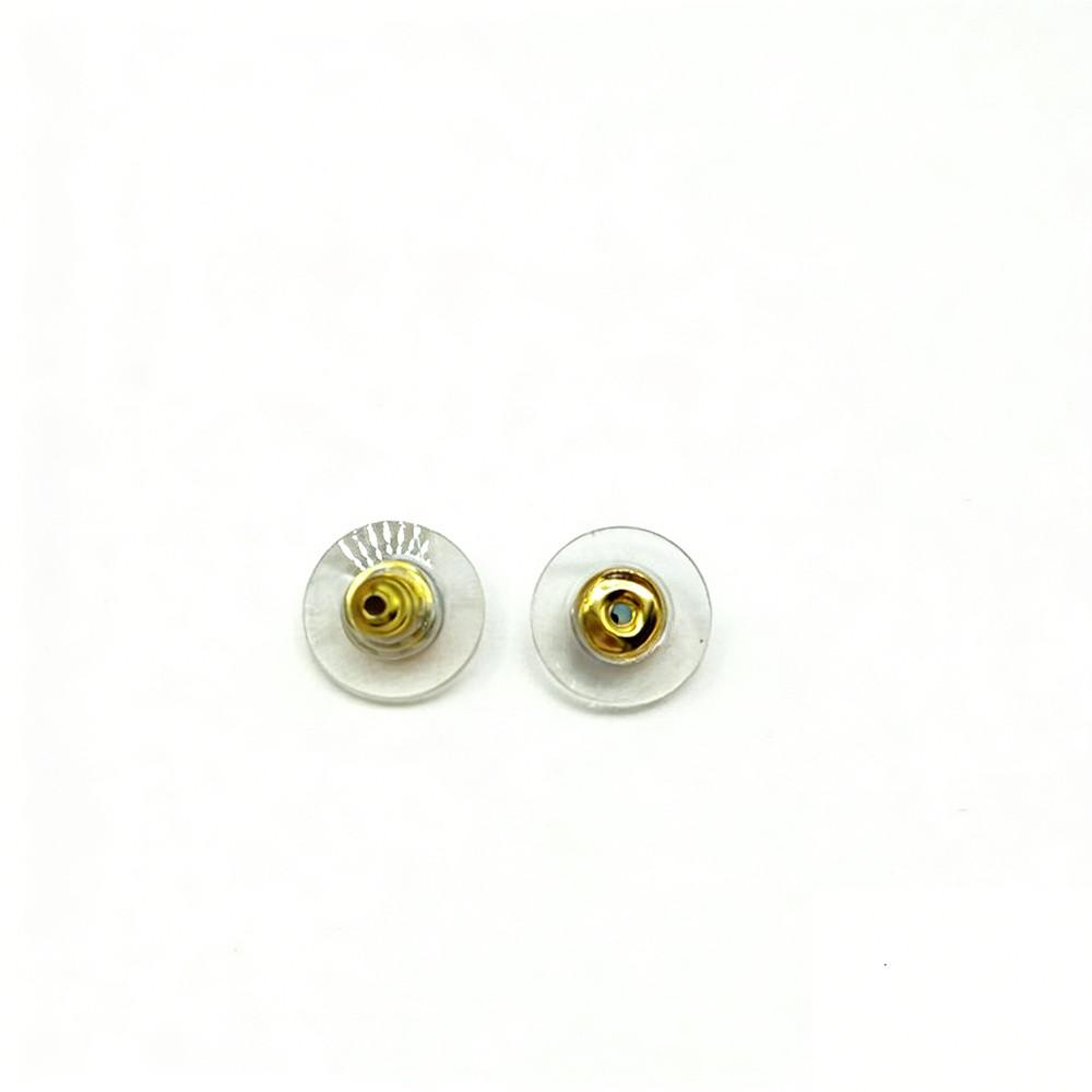 Clear Rubber Earring Backs Safety Stoppers For Stud Earrings Ear Hooks Studs