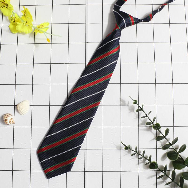 Jk Small Tie Female College Style Lazy Japanese Plaid Uniform Shirt Tie Student Ins Men'S And Women'S Short Styles Free Of Charge