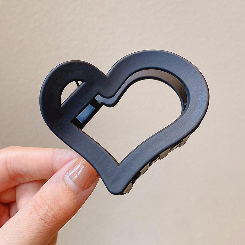 Elegant Large Hair Claw Clip for Thick Hair - High-End Korean Updo Shark Clip