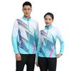 Unisex Long Sleeve Sports Jacket: Badminton, Coaching & Running Training Suit, Sports Event Entrance Wear