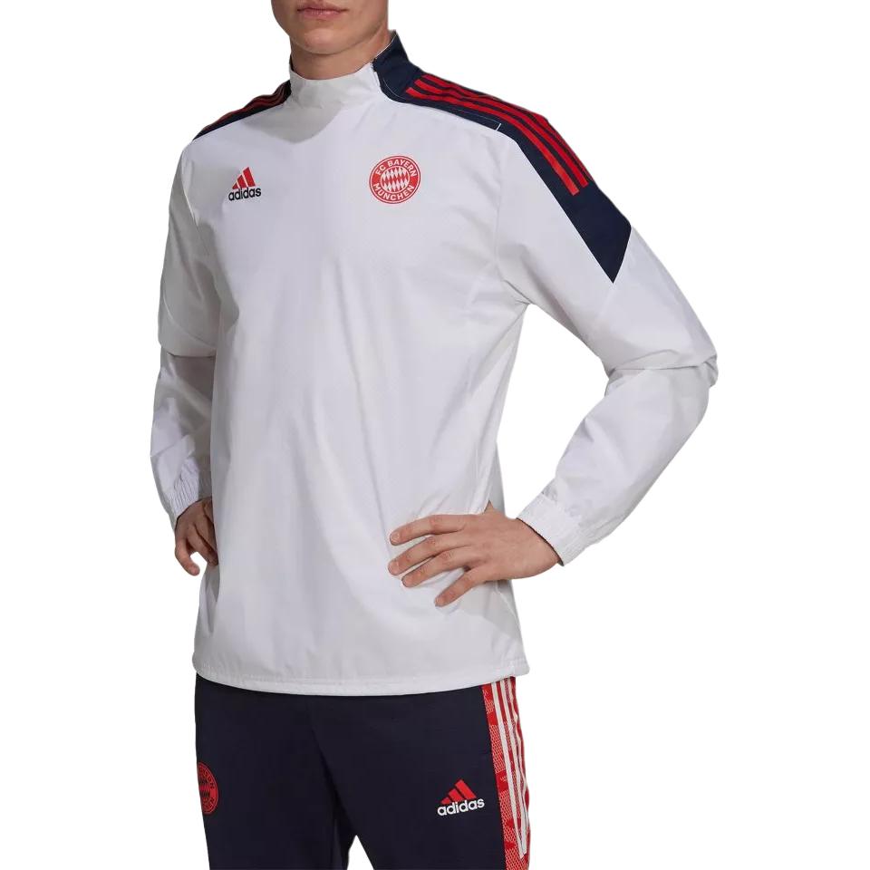 adidas FC Bayern Lightweight Comfortable Moisture-Wicking Quick-Dry Long Sleeve Polo Football Shirt Men Tops GS6924